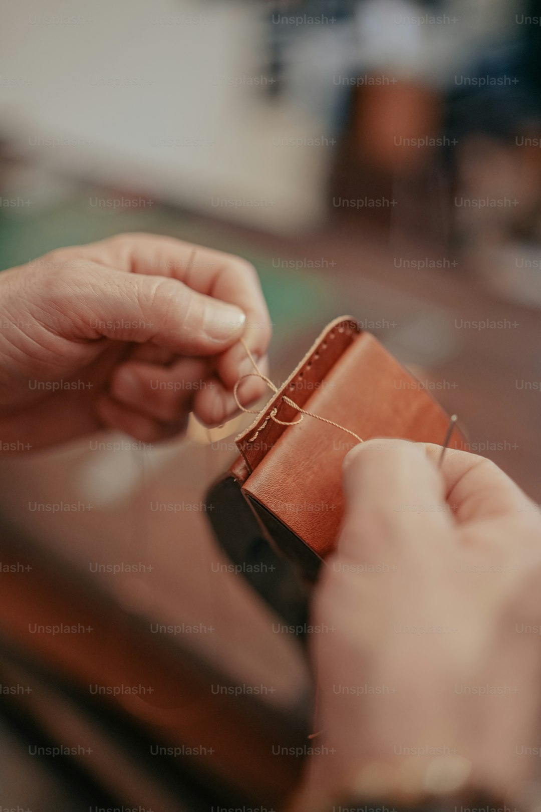 Leather workshop